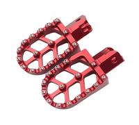 GCLANXI Motorcycle CNC Aluminum Footpeg Footrest Foot Pegs For KTM SX SXF XC XCF 125 250 300 450 500 2016 2017 2018 2019 2020 Universal(Red)