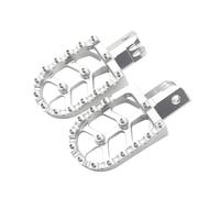 GCLANXI Motorcycle CNC Aluminum Footpeg Footrest Foot Pegs For KTM SX SXF XC XCF 125 250 300 450 500 2016 2017 2018 2019 2020 Universal(Silver)