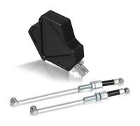 GCLANXI Motorcycle CNC Aluminum Stunt Clutch Lever Easy Pull Cable System for Yamaha XT600 XT 600 E R X Z XT600E XT600Z XT600R XT600X(Black)