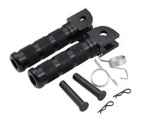 GCLANXI Motorcycle CNC Pedal Foot Pegs FootRest Footpegs Rests Pedals For Yamaha MT10 MT09 MT07 MT03 MT25 FZ07 FZ09 FZ10FZ6R XJ6 YZFR25(Black)