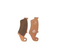 GCLANXI Motorcycle Copper Front Brake Pads High-Durability Replacement Pads Compatible For Honda CR125 CR250 CRF250 CRF450(Rear brake pads)
