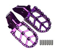GCLANXI Motorcycle Footpeg Footpedal Footrest Foot Pegs For Ultrabee Surron Sur-Ron Ultra Bee Off-Road Electric Vehicle EnduroDirt Bike(Purple)