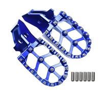 GCLANXI Motorcycle Footpeg Footpedal Footrest Foot Pegs For Ultrabee Surron Sur-Ron Ultra Bee Off-Road Electric Vehicle EnduroDirt Bike(Blue)
