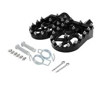 GCLANXI Motorcycle Footpegs Foot Pegs Rests Pedals For Surron Sur-Ron Light Bee Electric Dirt Bike(Black)