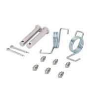 GCLANXI Motorcycle Footpegs Foot Pegs Rests Pedals For Surron Sur-Ron Light Bee Electric Dirt Bike(Spring pin)