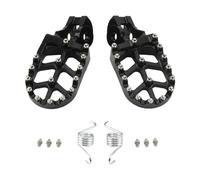 GCLANXI Motorcycle Footrest For KTM SX SXF XC XCF EXC EXCF XCW XCFW 125 150-530 Footpegs Pin Tip Foot Peg Pedals Motocross Dirt Bike(Black)