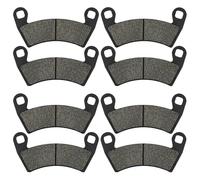 GCLANXI Motorcycle Front Or Rear Brake Pads For Polaris RZR 1000 XP 2014-2019 XP4 900 2012-2014 Ranger Crew 700 800 900 Diesel 2008-2015(4 Pairs)