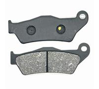 GCLANXI Motorcycle Front Rear Brake Pads For Royal Enfield HIMALAYAN 411cc 2019-2023 Bullet/Bullet Trial 500cc 2020(Front Brake Pads)