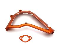 GCLANXI Motorcycle Front Sprocket Guard Chain Cover For KTM DUKE/RC 390 250 2017-2019 2018 ORANGE BLACK(GZSP-K3-004-ORANGE)