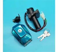 GCLANXI Motorcycle Fuel Gas Key Lock Kit Ignition Switch Lock Cap Key Ignition Start Switch For Yamaha YBR 125 YB 125 XTZ 125(B)