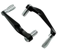 GCLANXI Motorcycle Handguards Hand Guard Motorcycle Modified Parts S for 7/8 Inch Handlebar Universal Motorbike Brake Clutch Guard(Silver)