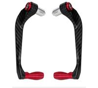 GCLANXI Motorcycle Handlebar Brake Clutch Levers Protector Guard for Triumph Street Triple 765 Rs BMW F800r Regulmoto KTM 790 Adventure(Red)