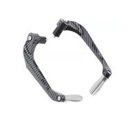 GCLANXI Motorcycle Handlebar Brake Clutch Levers Protector Guard for Triumph Street Triple 765 Rs BMW F800r Regulmoto KTM 790 Adventure(Silver)