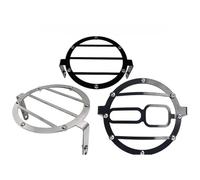 GCLANXI Motorcycle Headlight Protector Grille Guard Cover Retro Protection Grill For Benda BD300 Rock300(New black 1PC)