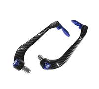 GCLANXI Motorcycle Levers Guard Brake Clutch Handlebar Protector for Yamaha R3 R25 YZF R1 YZF R6 Handle Bar Motor ABS + Aluminum Parts(Blue)