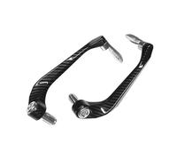 GCLANXI Motorcycle Levers Guard Brake Clutch Handlebar Protector for Yamaha R3 R25 YZF R1 YZF R6 Handle Bar Motor ABS + Aluminum Parts(Silver)
