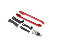 GCLANXI Motorcycle Passenger Handgrips Handle Grab Bar Rear Seat Armrest Tail Handrail For YAMAHA MT-09 MT09 2021 2022 2023 Accessories(Red)