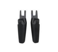 GCLANXI Motorcycle Rear Footrest Foot Pegs Pedals For DUCATI Monster 1200 821 937 Footpegs Pedals With Rubber Cover(Black With Cover)