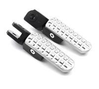 GCLANXI Motorcycle Rear Passenger Footrest Foot Pegs Pedals Scooter Footpeg Motorbike Pedal Modification Aluminum For BMW G310R(Silver)