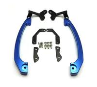GCLANXI Motorcycle Rear Seat Passenger Armrest Hand Rail Grab Bar Pillion Handrails Handle Bar Tail For Yamaha MT-07 FZ-07 2013-2017(Blue)