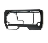 GCLANXI Motorcycle Speedometer Cover CNC Aluminum Meter Guard Case For HONDA CB650R CBR650R 2019 2020 CB CBR 650R 650 R CB650 CBR650 R(Titanium)