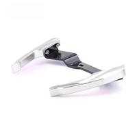 GCLANXI Motorcycle Tail Armrest Motocross Thickened Passenger Handle CNC Aluminum Rear Handrail For CFMOTO 250NK 300NK NK250 NK300(3D-Silver)