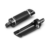 GCLANXI Passenger Footpegs Footrest Foot Peg For Harley Road King FLHRXS 2017-2023 Street Glide FLHX 2006-2023 FLHXS 2014-2023(Black)