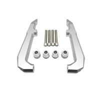 GCLANXI Rear Passenger Handle Grab Bar Rail Armrest Tail Handrail For Honda GROM MSX125 Msx125 MSX 125 2021 2022 Motorcycle(Silver)