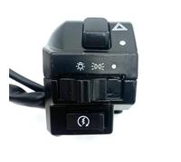 GCLANXI Universal 7/8" 22MM Motorcycle Switch Handlebar Motorbike Horn Turn Signal Headlight Control Buttons For Moped Scooter HONDA(R)