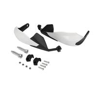 GCLANXI Universal Hand Guards Handle Handguard Handlebar Protection Mounting Kit Set for KTM for Honda for Yamaha for Suzuki for Kawasaki Motorcycle(White)