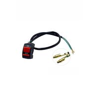GCLANXI Universal Motorcycle Handlebar Flameout Switch ON OFF Button For Moto Motor ATV Bike DC12V/10A Black(Black)