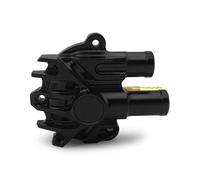 GCLANXI Water Pump Cover Guard Protecror For Vespa GTS GTV CNC Engine Radiator Cooling(Black)