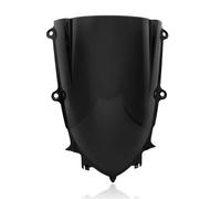 GCLANXI Windscreen For YAMAHA YZFR6 YZF R6 Windshield Motorcycle Racing Screen Wind Deflector Double Bubble Spoiler Fairing(Black)