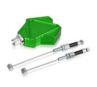 GCLANXI XT 600 E R X Z Motorcycle CNC Aluminum Stunt Clutch Lever Easy Pull Cable System for Yamaha XT600 XT600E XT600R XT600X XT600Z(Green)