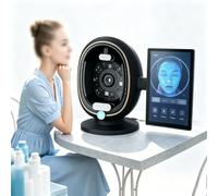 GCLCPAEN Ai-Powered Intelligent Skin Analyzer,38 Million Pixels,13.3" Hd Display,20 Test Items,8-Light Facial Imaging Scanner,Cloud Storage,Wi-Fi Connection,For Salons & Spa A