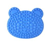 Gcljlmy Acupressure Foot Massage Pad, Home Gym, Practical Compact Creative Foot Pad, Acupressure Board, Portable for Travel Agency (Blue)