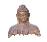 Gcljlmy Buddha Garden Statue Tabletop Orament Decorative Sculpture Buddha Figure for the Courtyard Living Room Cabinet Office Entrance
