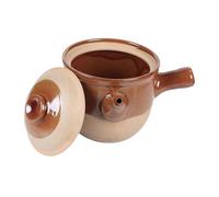 Gcljlmy Chinese Medicine Cooker Herb Cooking 2L Soup Spout Tea Maker Casserole Dish Clay Pot for Cooking Medicine Soup Kitchen Household