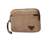 Gcljlmy Clutch for Men Casual Card Holder Portable Trendy Card Case Handbag, khaki, M, Classic