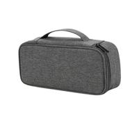 Gcljlmy Electronics Accessories Organizer Carrying Case Universal Storage Bag Organizer Bag for Charger Electronics Accessories, Deep Grey, Modern