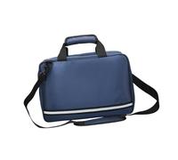Gcljlmy First Aid Bag Empty First Aid Bag Shoulder Bag Organiser First Responder Bag for Office Outdoor (Blue)