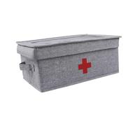 Gcljlmy First Aid Box Divided First Aid Supply Organiser Dustproof with Emergency Storage Box for Office Car Camping Toy