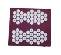 Gcljlmy Foot Massage Mat for Plantar Fasciitis, Portable Acupressure Mat, Foot Reflexology Mat, Foot Massager for Arch Pain, Heel Spur Pain, Stress Relief, Purple