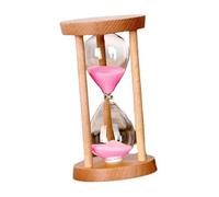 Gcljlmy Hourglass Sand Timer for Children, Colourful Hourglass, Egg Timer, Kitchen Timer, Acrylic Covered Clock 1 Minute for Cooking, Mask, Learning, Yoga, Playing, Decoration, Pink