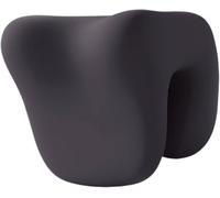 Gcljlmy Nap Pillow Neck Support for Office Chair Ergonomic Headrests Cushion for Neck Face Down Cushion for Bedroom Hotel Car (Dark Grey)