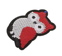 Gcljlmy Owls Applique Self Adhesive Sequin Owl Applique Iron On Applique