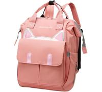 Gcljlmy Oxford Backpack Portable Baby Shower Gifts Baby Bag for Mum, pink, Casual