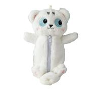 Gcljlmy Plush Pencil Case with Zipper Soft Original Cartoon Plush Stationery Bag Cosmetic Bag for Preschool Testing Home and, cat, capybara