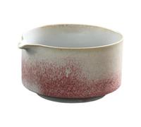 Gcljlmy Porcelain Matcha Tea Bowl Handmade Chawan for Making Green Tea (Pink)