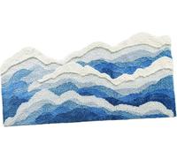 Gcljlmy Rug, Bath Mat, Fluffy for Home Decoration, Gift, Non-Slip Rug, Nursery Rug, Sea Rug for Kitchen, Entrance (60 cm x 80 cm)